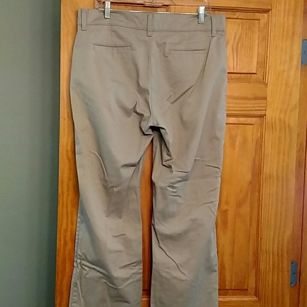 Riders by Lee tan twill pants sz 14P - Picture 2 of 6